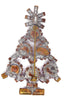 Husar D Pink Christmas Tree Brooch - Vintage Lane Jewelry