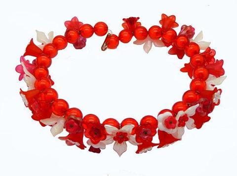 Celluloid Fruit Salad Necklace